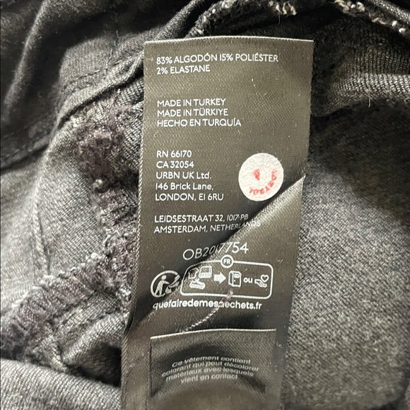 We The Free Free People Libre Wide Leg Jeans High Rise Denim Size 27 Bohemiam - Picture 8 of 8